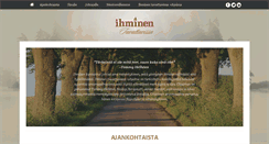 Desktop Screenshot of ihminentavattavissa.fi